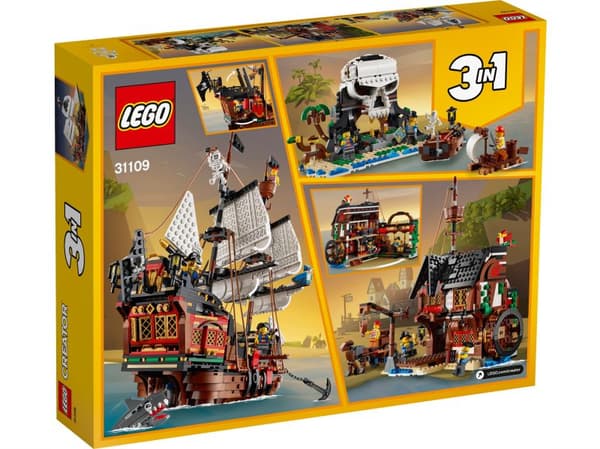 LEGO Creator 3-i-1 31109 Piratskepp