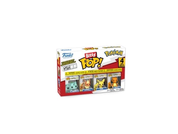 Funko POP Pokémon-figurer: Bulbasaur 4-pack mix