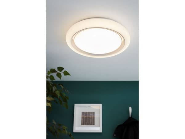 EGLO CAPASSO LOFT 2600LM Ø400 hvit