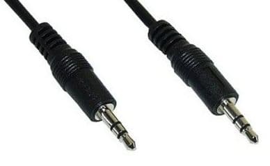 InLine 99936, 3.5mm, Hankjønn, 3.5mm, Hankjønn, 2,5 m, Sort