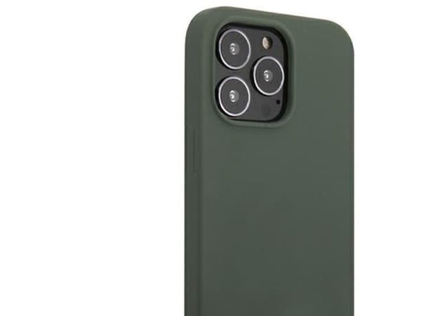 Guess silikon logo plate MagSafe-deksel til iPhone 13 Pro / iPhone 13 - grønn