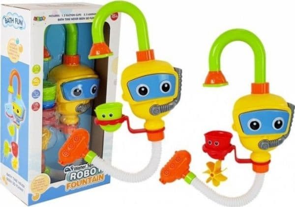 Badleksak för barn Lean Toys, robotar