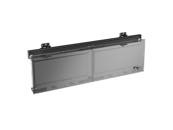 Vogel''s PLA 9307, Fiksert, Sort, Vegg, 4 stykker