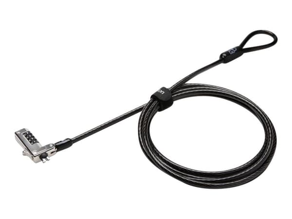 Kensington Slim Combination Laptop Lock - Lås för säkerhetskabel - 1.8 m