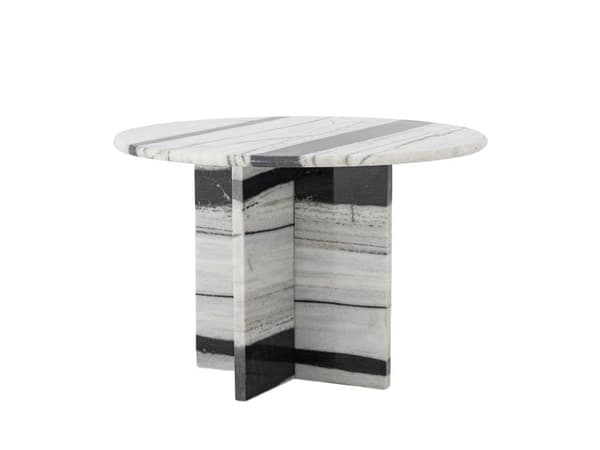 BLOOMINGVILLE Rosito soffbord, vit, marmor