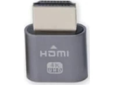 MicroConnect - Attrapstik - HDMI-han - grå