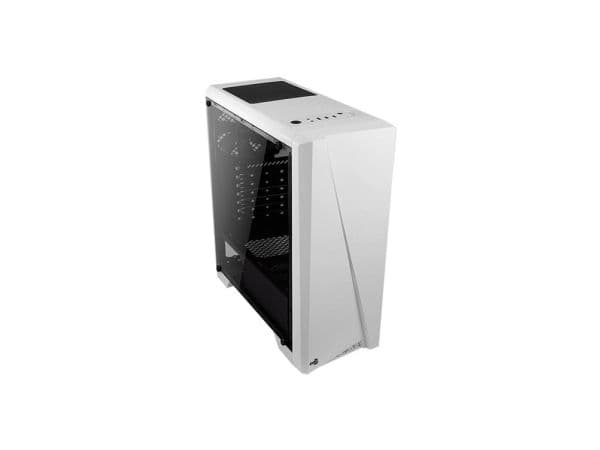 Aerocool Cylon Mini, Mini Tower, PC, Hvit, Micro ATX, Mini-ITX, Stål, Blå, Grønn, Rød