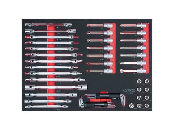 KS Tools toppnyckelsats 711.0053