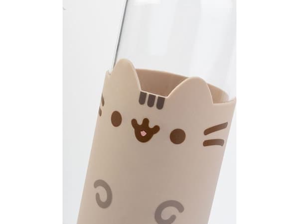 Pusheen vattenflaska i glas 500 ml
