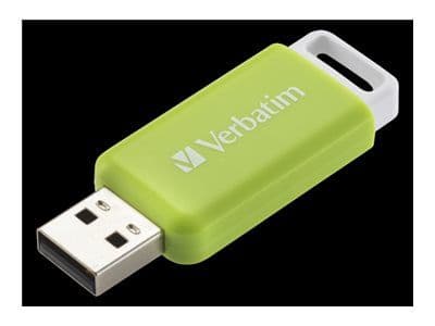 Verbatim DataBar - USB-flashstasjon - 32 GB - USB 2.0 - grønn