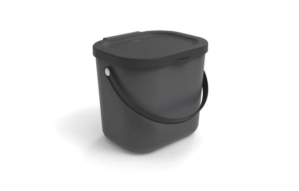 Rotho Albula, 6 l, Rektangulær, Plast, Antrasitt, Manuell, Plast