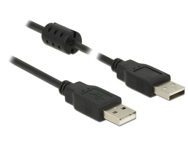 DeLOCK - USB-kaapeli - USB (han) til USB (han) - USB 2.0 - 1,5 m - lajittelu