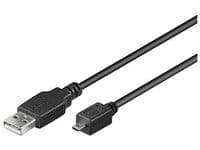 MicroConnect USB 2.0 - USB-kabel - 8-pins mini-USB (hann) til USB (hann) - 1.8 m