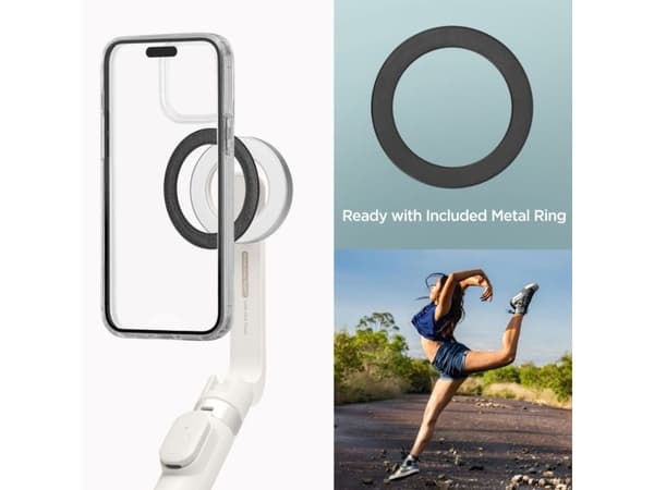 Selfiestick Spigen S571W MagSafe Bluetooth med stativ - beige