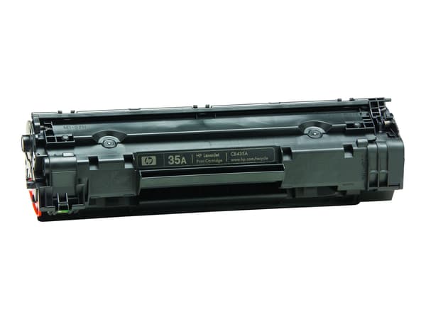 Lasertoner HP 35A CB435A, 1.500 sider, Sort
