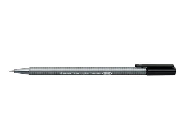 Staedtler 334-9, Musta, Harmaa, Musta, 0,3 mm, 1 kpl