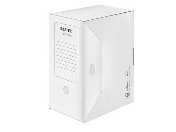 Leitz Infinity - Boxfil - ryggbredd: 150 mm - för A4 (210 x 297 mm) - vit