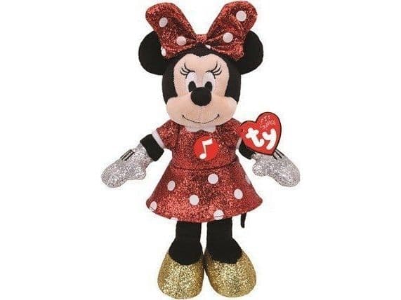 TY Minnie Mouse kosedyr med lyd 20 cm