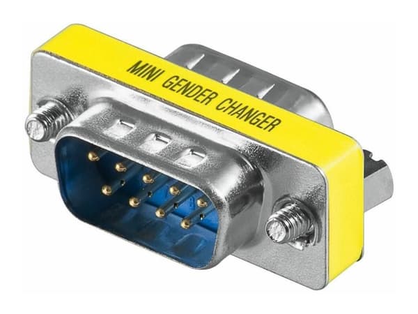 Microconnect MOD99, DB9, DB9, Sininen