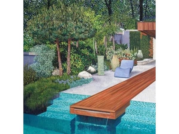 Susan Entwistle Pass with an envelope Garden in Monaco