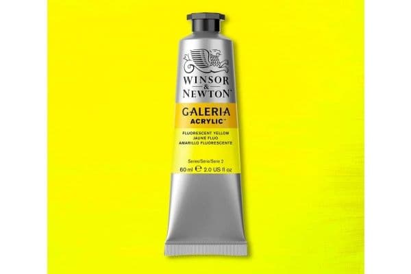 Galeria Acrylic 60ml fluorescent yellow