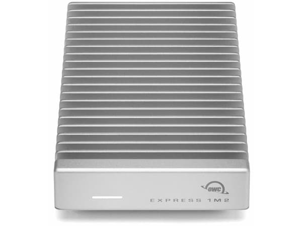 OWC Express 1M2 - SSD - 1 TB - extern (portabel) - USB4 (USB-C kontakt) - silver