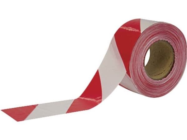 Cimco 182780, Rød, Hvit, Polyethylen, 100 m, 75 mm