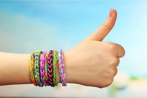 Kruzzel gummisnoddar för DIY-armband 18082