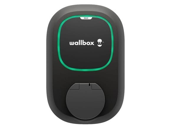 Pulsar MAX Socket Wallbox | 22 kW | Wi-Fi, Bluetooth | Black