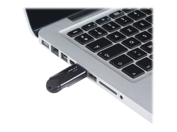 PNY Attaché 4 - USB-flashstasjon - 64 GB - USB 2.0