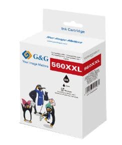 G&G 20633, Svart, 21 ml, 1 styck, 655 sidor, Enpack
