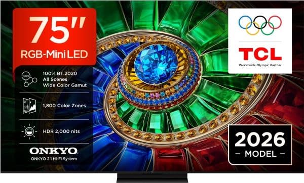 TCL 75RM7L - LED-bakgrunnsbelyst LCD TV