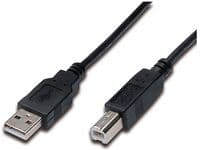 ASSMANN - USB-kaapeli - USB (han) til USB Type B (han) - USB 2.0 - 50 cm - lajiteltu
