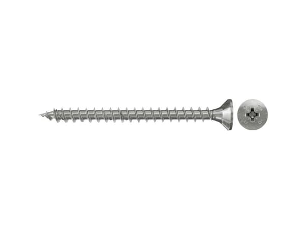 Fischer 657152, Rustfritt stål, Tre, 160 g, 30 mm, 0,1 mm, 3,5 mm