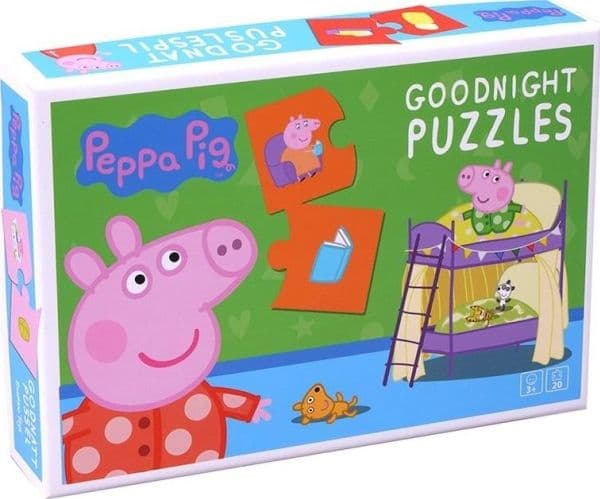 Godnattpussel Peppa Pig 20 bitar