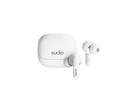Sudio C8 True Wireless Earbuds, White