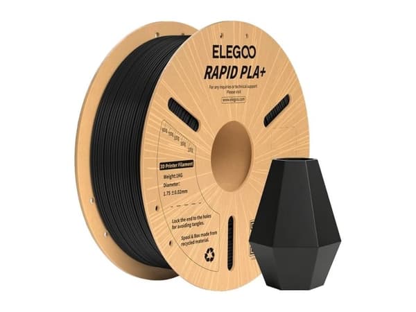 Rapid PLA+ ELEGOO Filament (svart)