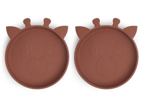 Nuuroo Akila silikon tallrik 2-pack