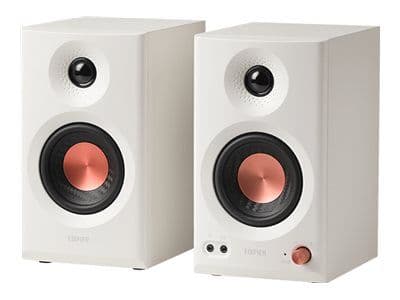 Edifier MR3 - Högtalare - för studiomonitor - trådlös - Bluetooth - Appkontrollerad - 34 Watt (Total) - 2-vägs - vit