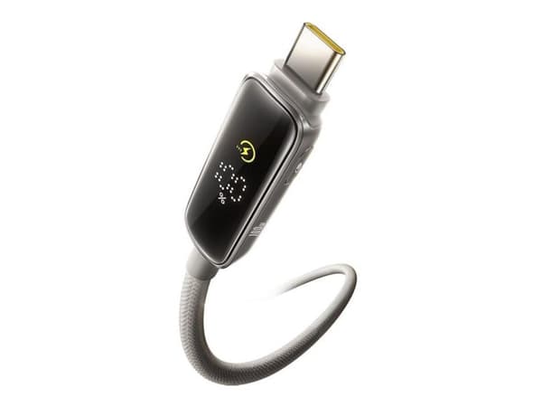 Baseus P10381802851-01, 2 m, USB C, USB C, USB 2.0, 0.48 Gbit/s, Titanium