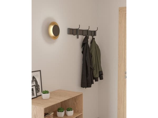EGLO TOCINA VÆG Ø240 SORT/BM