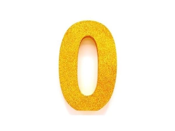 Guld borddekoration 0