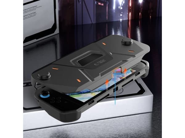 Tech-Protect Carbonox-deksel til Nintendo Switch 2 - svart
