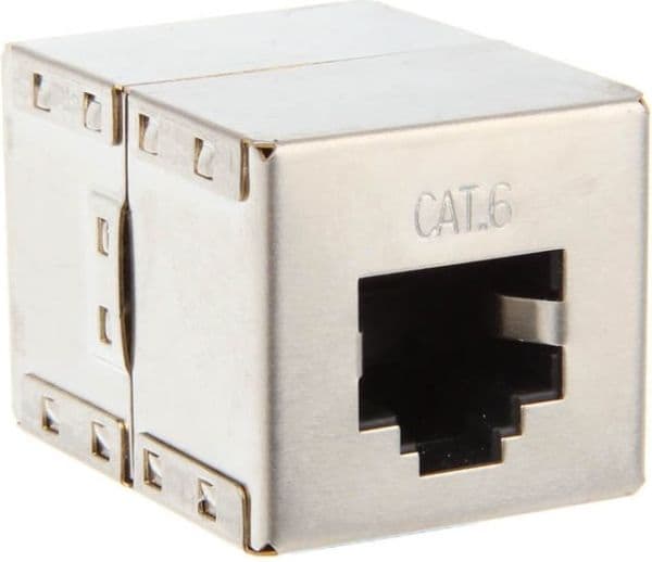 InLine 69990B, RJ-45, RJ-45, Sølv
