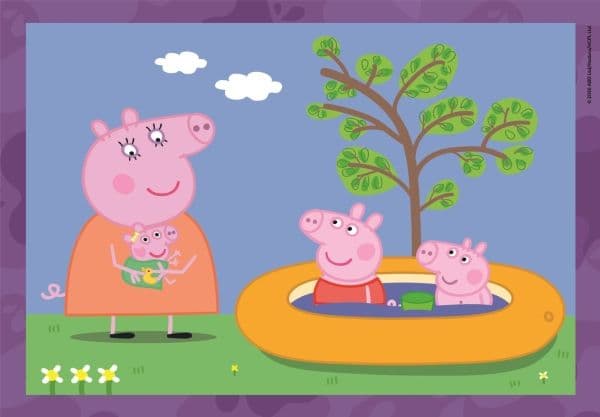 Puslespill 4-i-1 Peppa Pig 2026