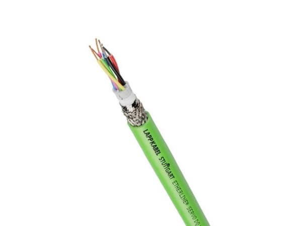 LAPP 2170938/500 Virtajohto ETHERLINE® SERVO vihreä 500 m