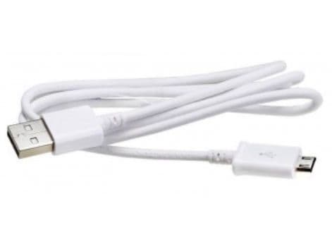 Samsung ECB-DU4AWE, 1 m, USB A, Micro-USB B, Hankjønn/hankjønn, Hvit