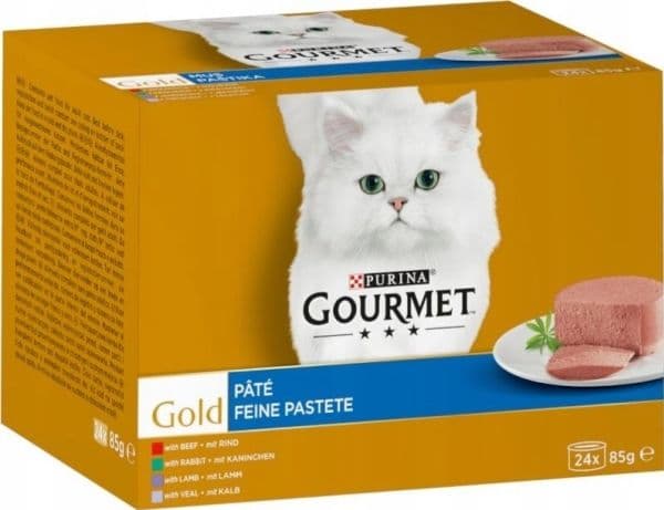 Purina GOURMET GOLD kattmat våtfoder 96x85 g