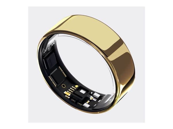 Ultrahuman Ring Air - 9 - smart ring - Bluetooth - 3 g - bionisk gull