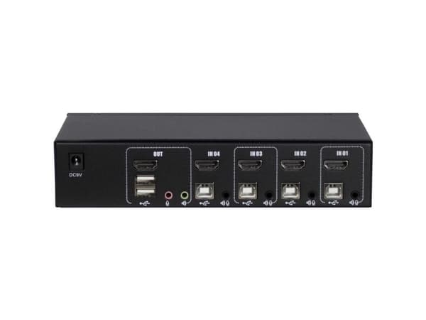 Argus KVM AS-41HA - KVM / lydsvitsj - 4 x KVM/lyd - stasjonær